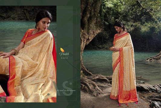 4007 Parampara Vol 4 Pankh Sarees