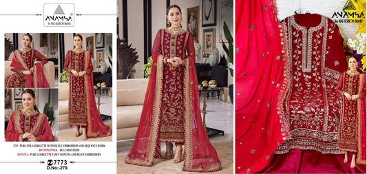 279 Anamsa Pakistani Salwar Suits