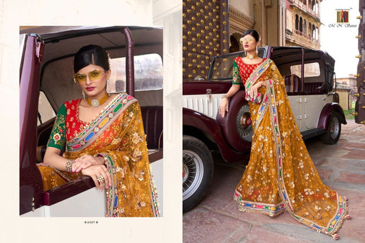 6507 Swarovski Vol 5 Mn Sarees