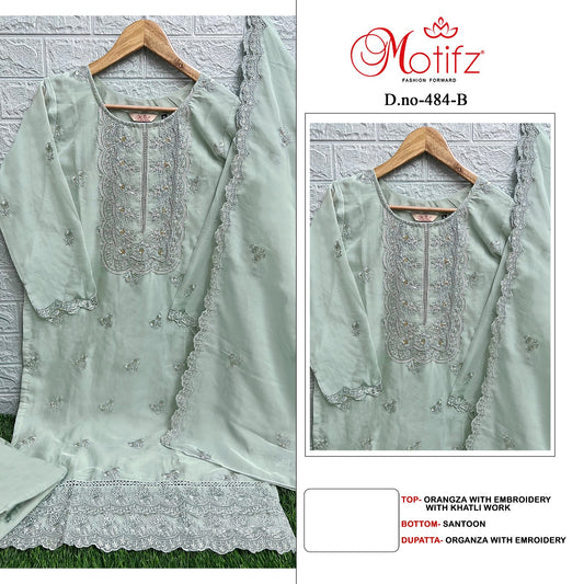 484B Motifz Pakistani Salwar Suits
