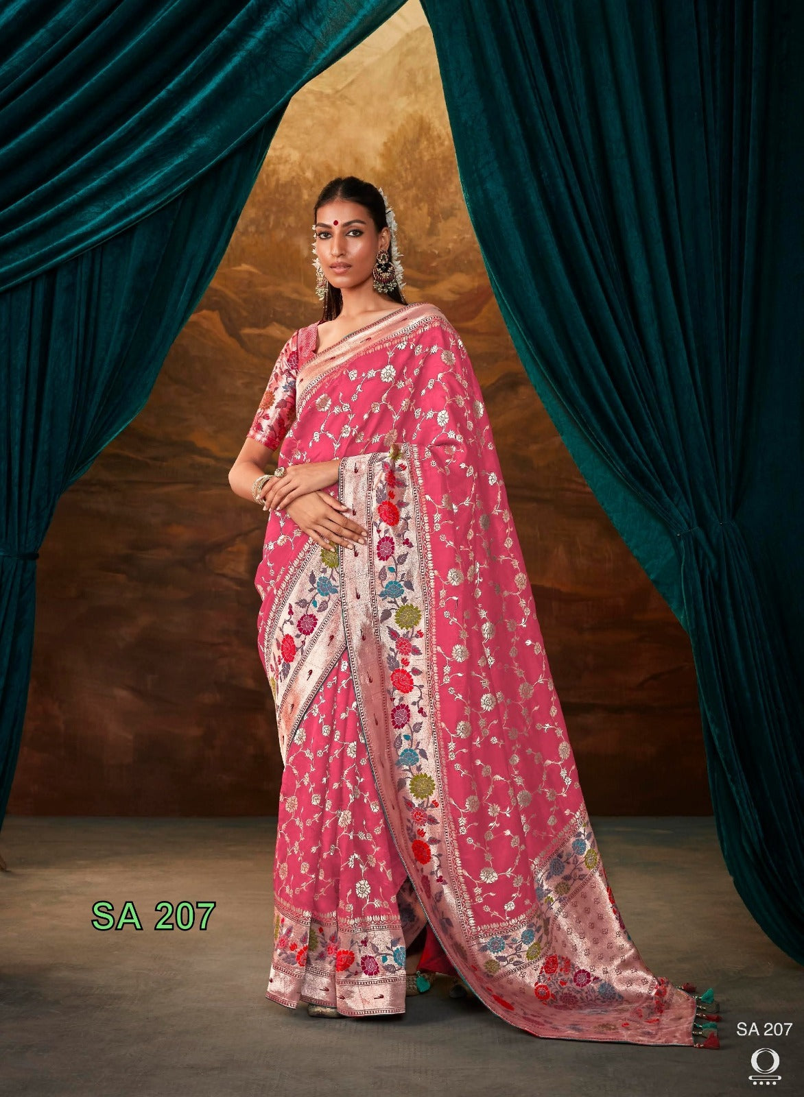 207 Sakhi Sindhuri Sarees