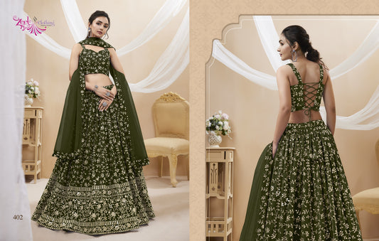 402 Ruhana Vol 1 Zeel Lehenga Choli