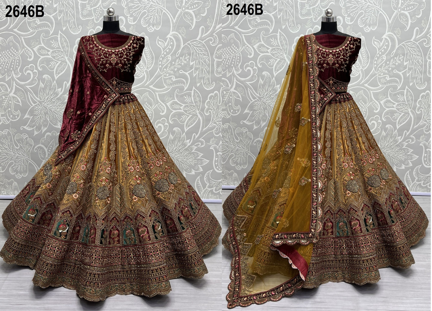 2646B Anjani Art Lehenga Choli