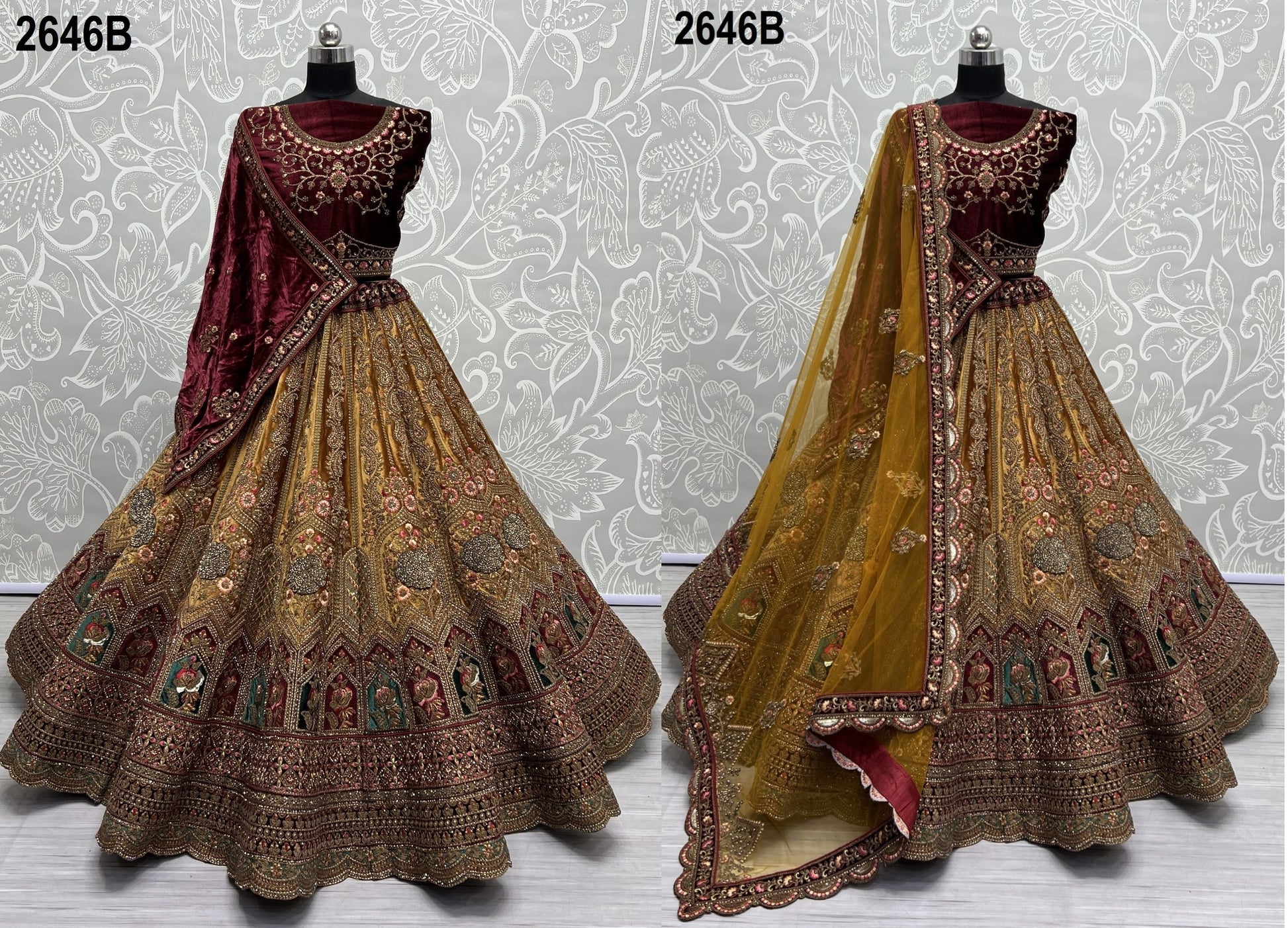2646B Anjani Art Lehenga Choli