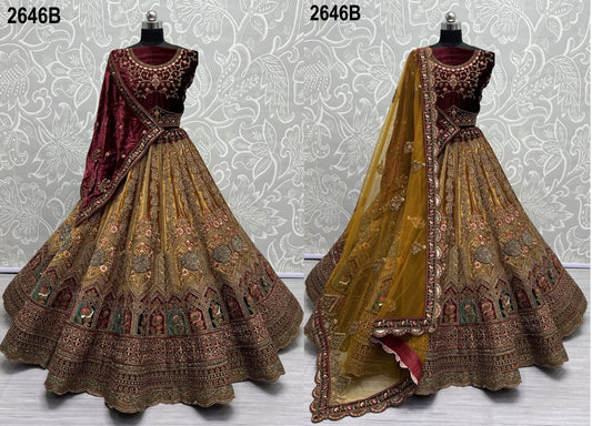2646B Anjani Art Lehenga Choli