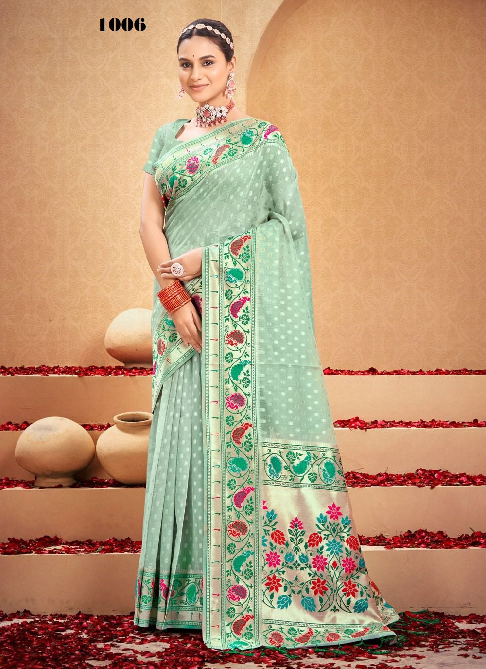 1006 Shahi Bunawat Sarees