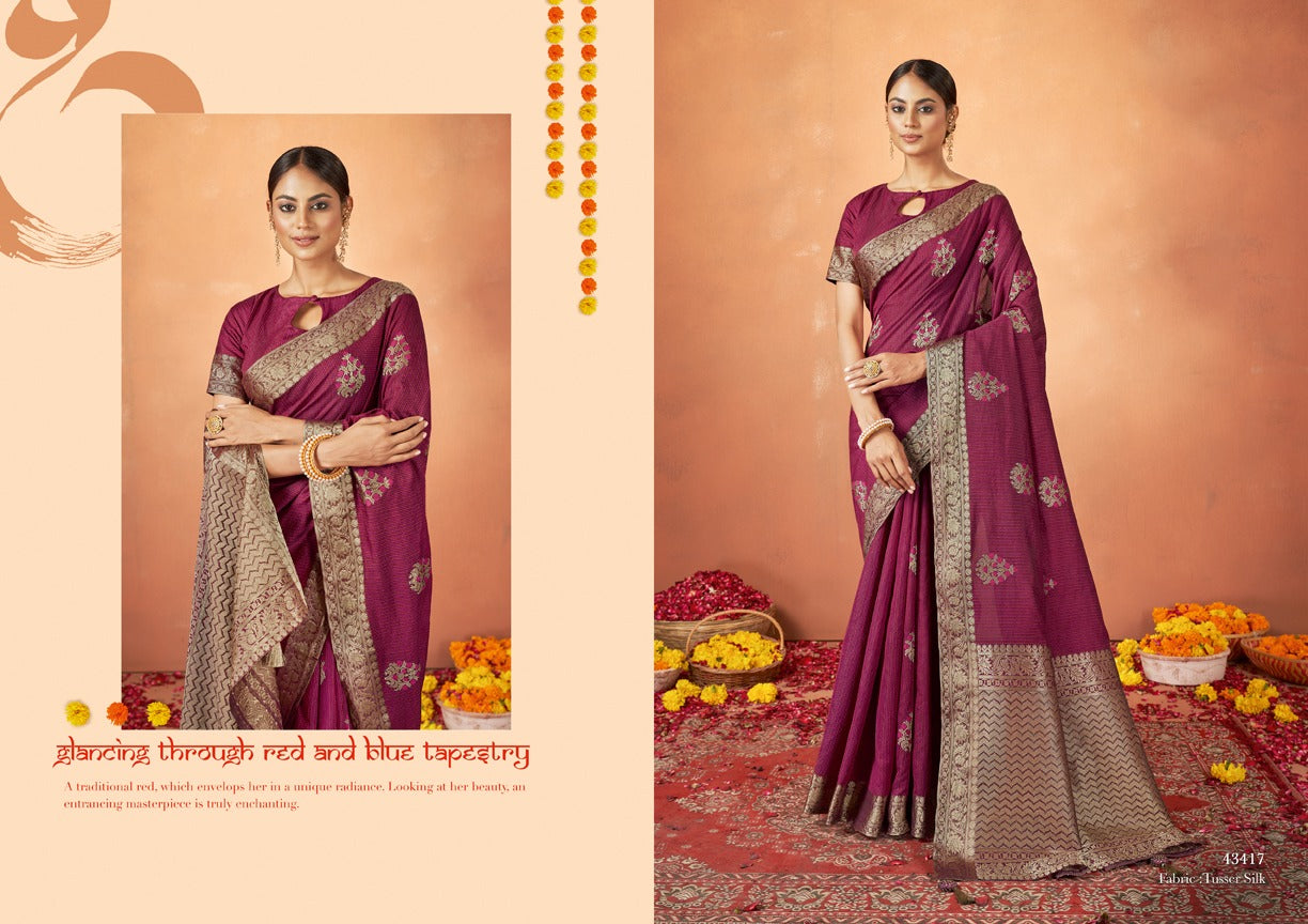 43417 Pradha Mahotsav Sarees