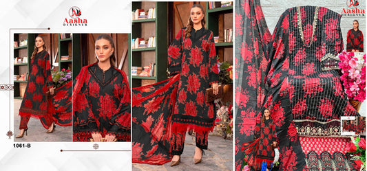 1061B Aasha Designer Pakistani Salwar Suits