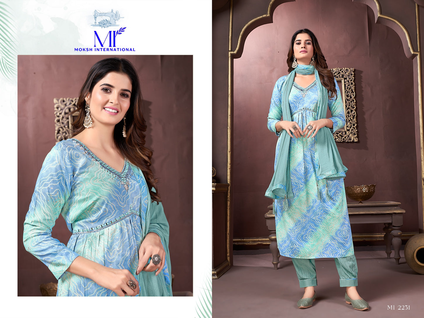 2231 Afgani Alia Vol 2 Moksh Readymade Suits