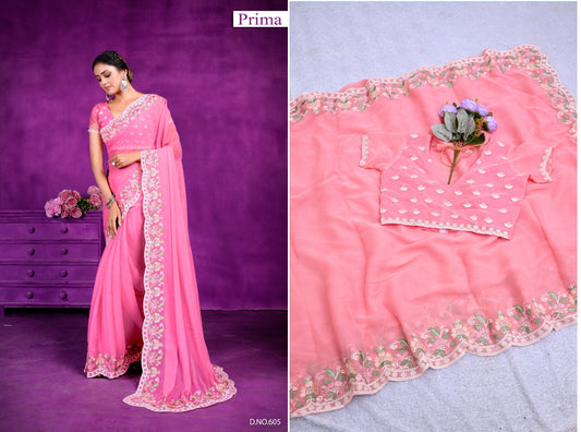 605 Prima Sarees