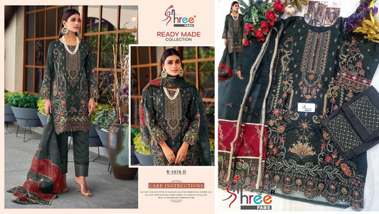 1076D Shree Fabs Pakistani Readymade Suits