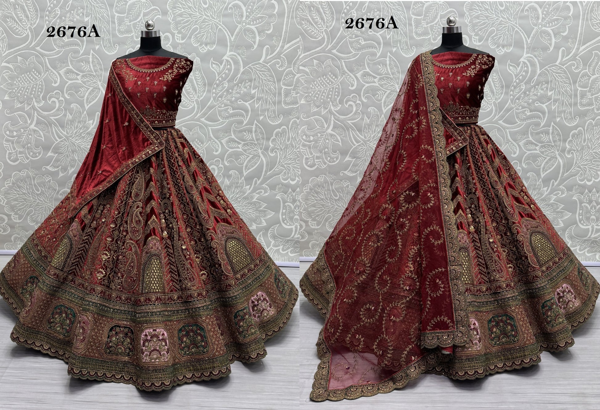 2676A Anjani Art Lehenga Choli