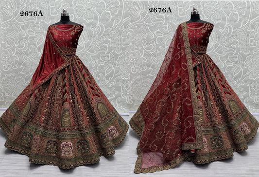 2676A Anjani Art Lehenga Choli
