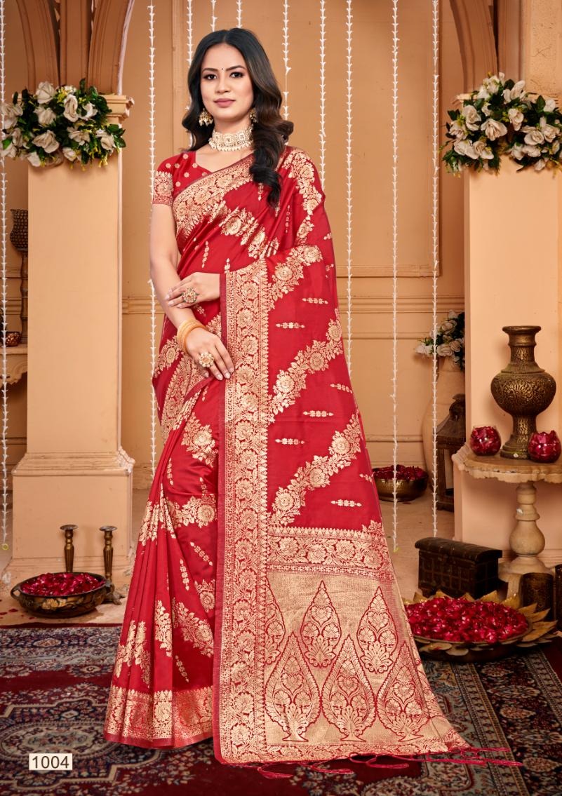 1004 Plazzo Silk Vol 1 Bunawat Sarees