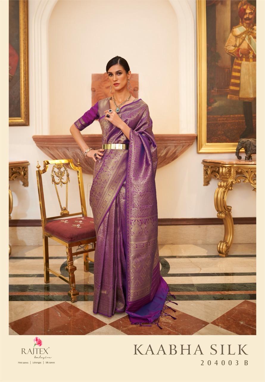 204003B Kaabha Silk Rajtex Sarees