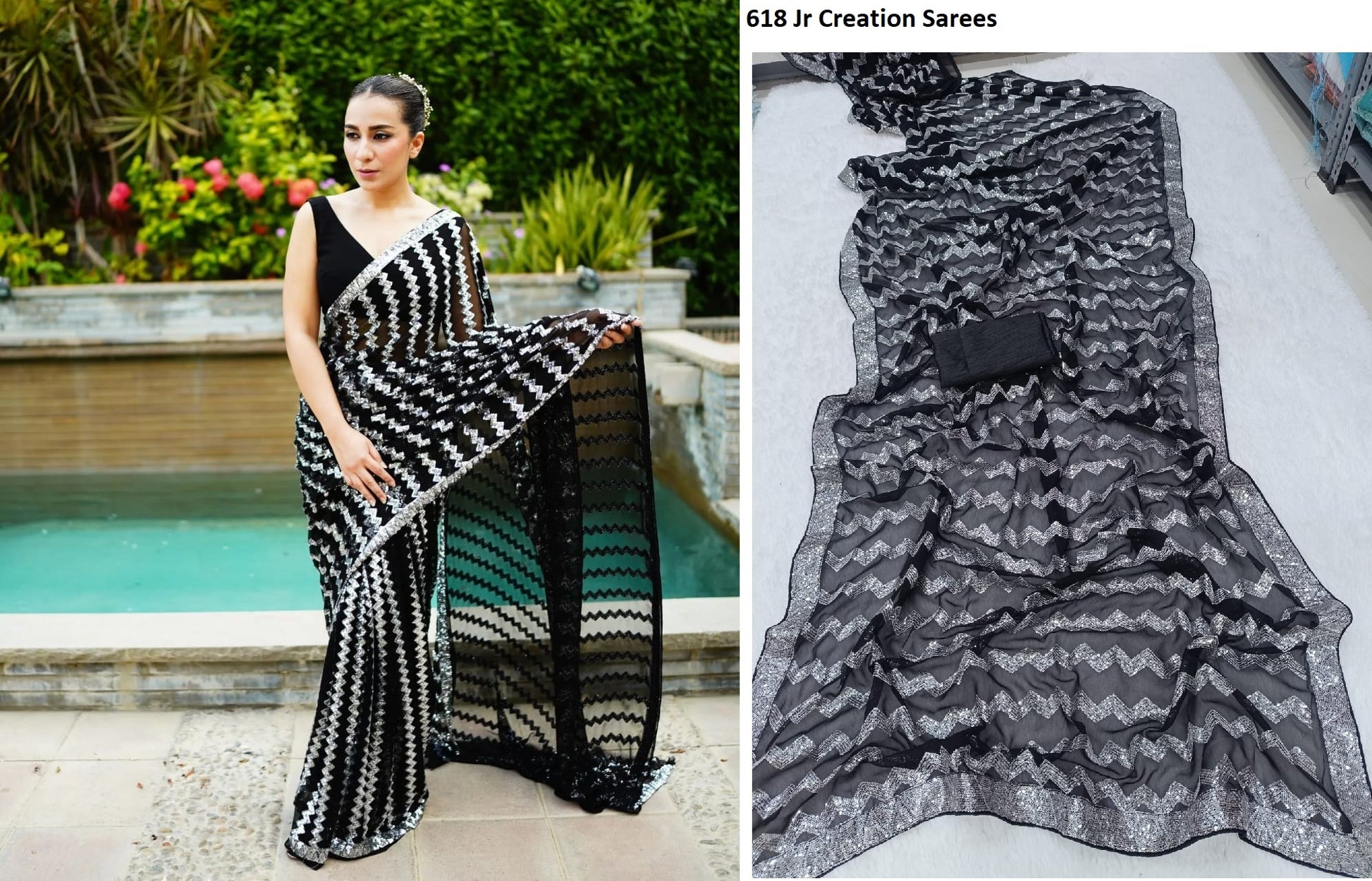 618 Jr Creation Sarees