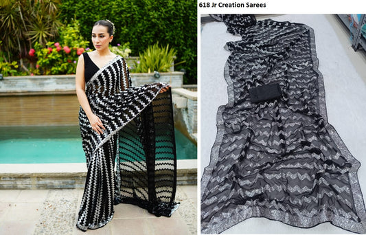 618 Jr Creation Sarees