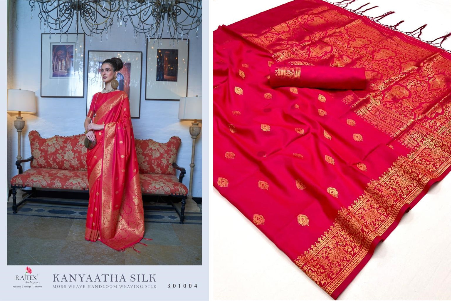 301004 Kanyaatha Silk Rajtex Sarees