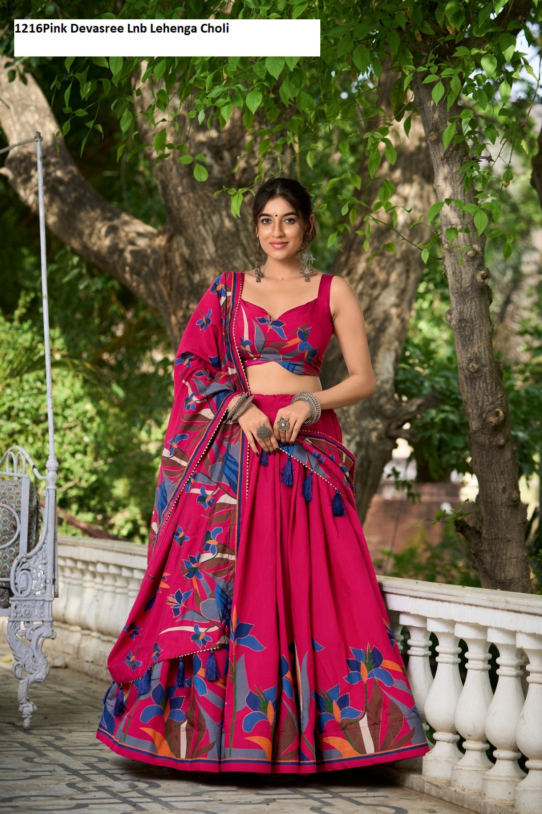 1216 Pink Devasree Lnb Lehenga Choli