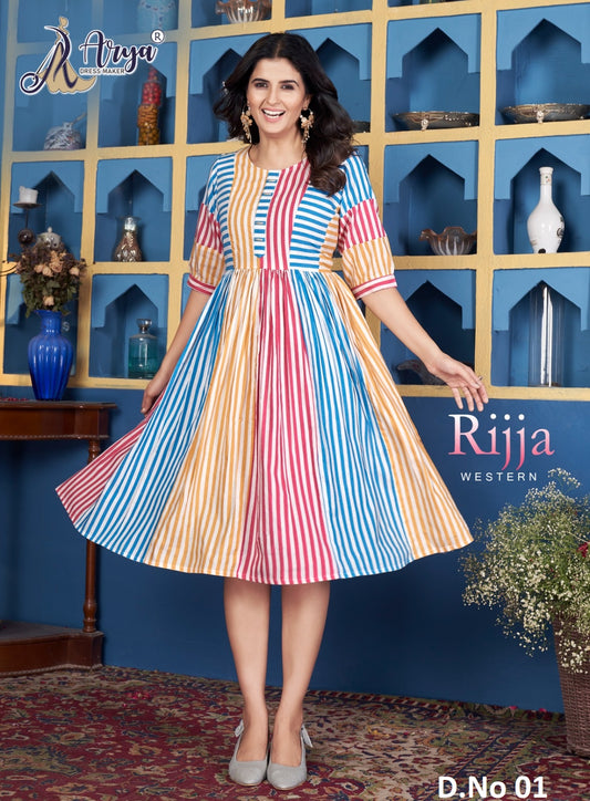 01 Rijja Adm Western Dress