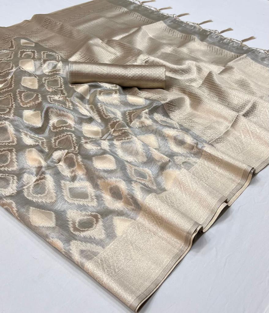 312001 Kalki Koechlin Tissue Rajtex Zari Sarees