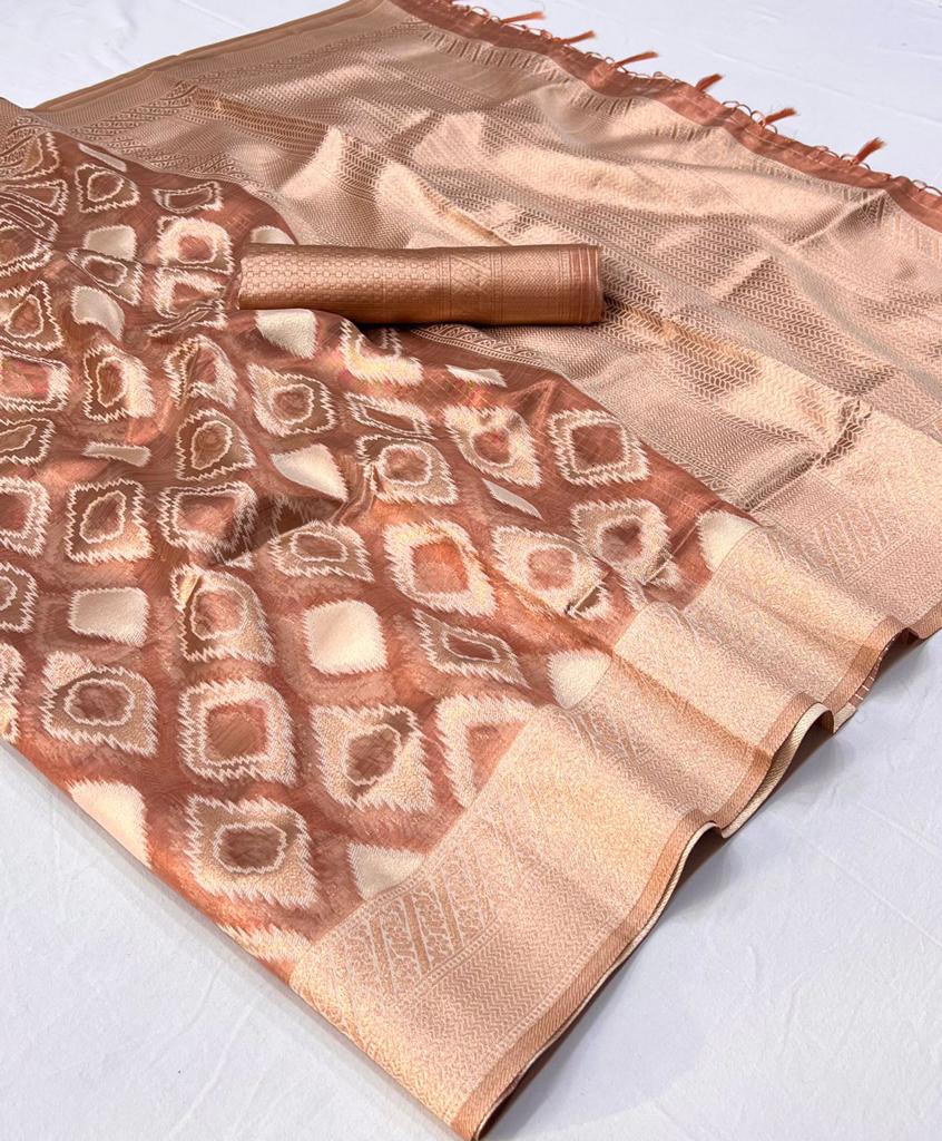 312004 Kalki Koechlin Tissue Rajtex Zari Sarees