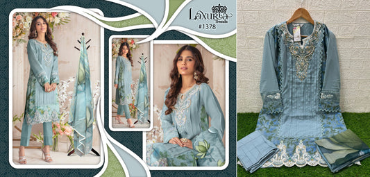 1378 Laxuria Trendz Pakistani Readymade Suits