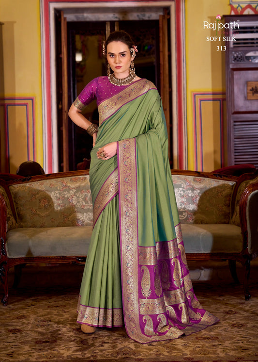 313 Legender Rajpath Soft Silk Sarees
