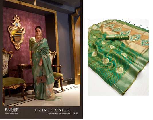 9003 Krimica Silk Rajbeer Sarees