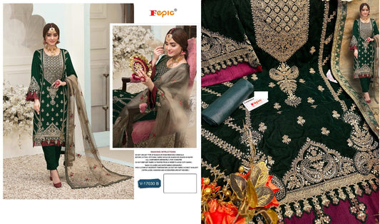 V-17030-B Fepic Pakistani Salwar Suits