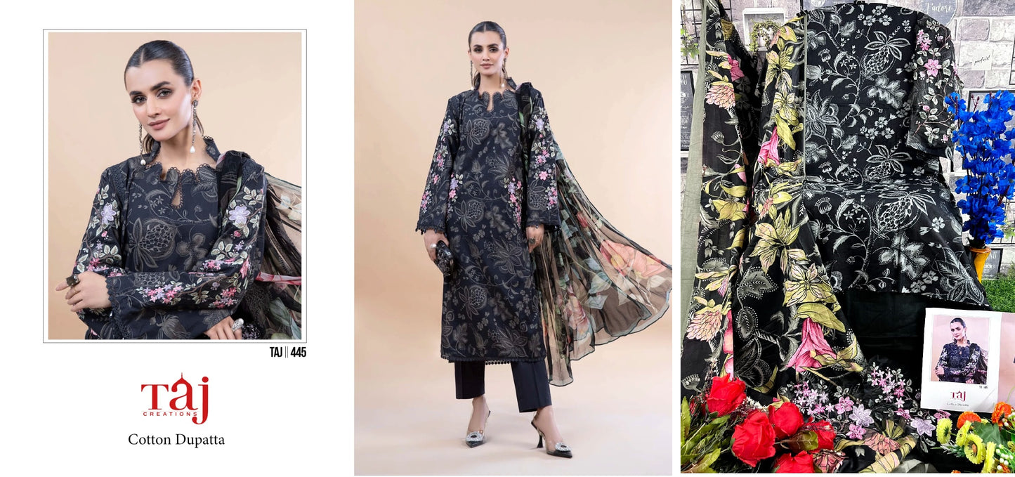 445 Taj Creations Pakistani Salwar Suits