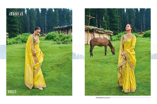 6603 Anaara Tathastu Sarees
