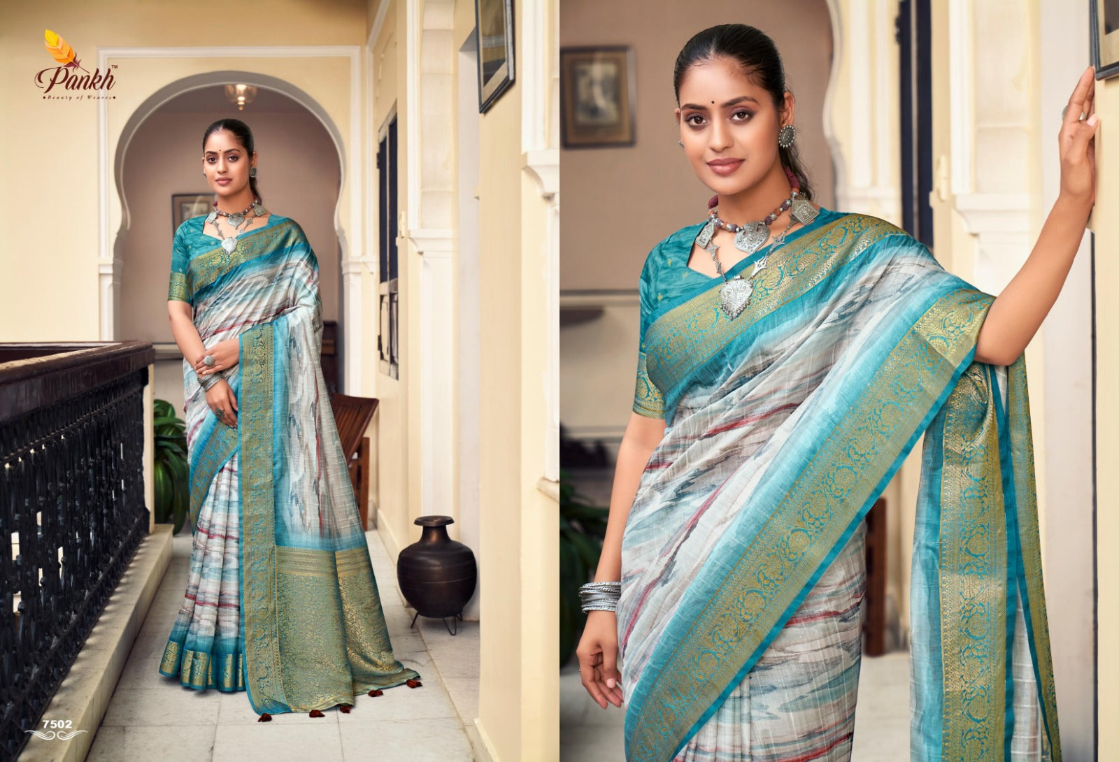 7502 Mahak Pankh Sarees