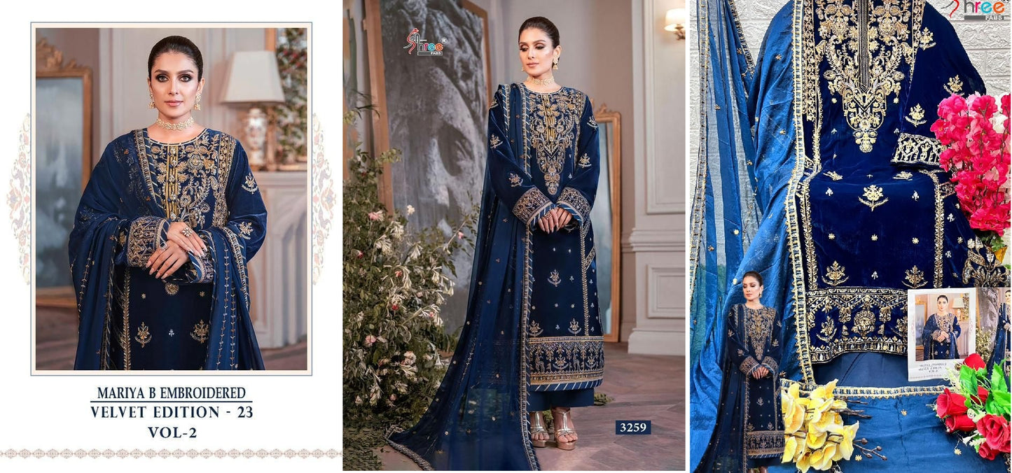 3259 Shree Fabs Pakistani Salwar Suits
