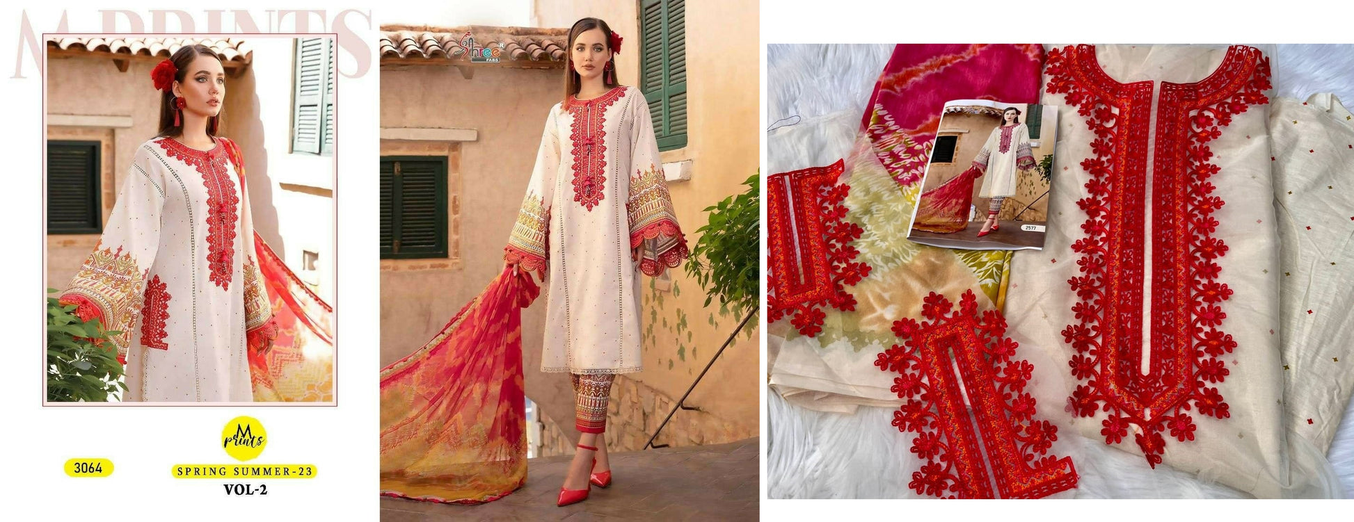 3064 Shree Fabs Pakistani Salwar Suits