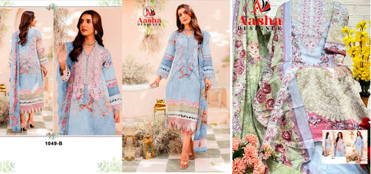 1049B Aasha Designer Pakistani Salwar Suits
