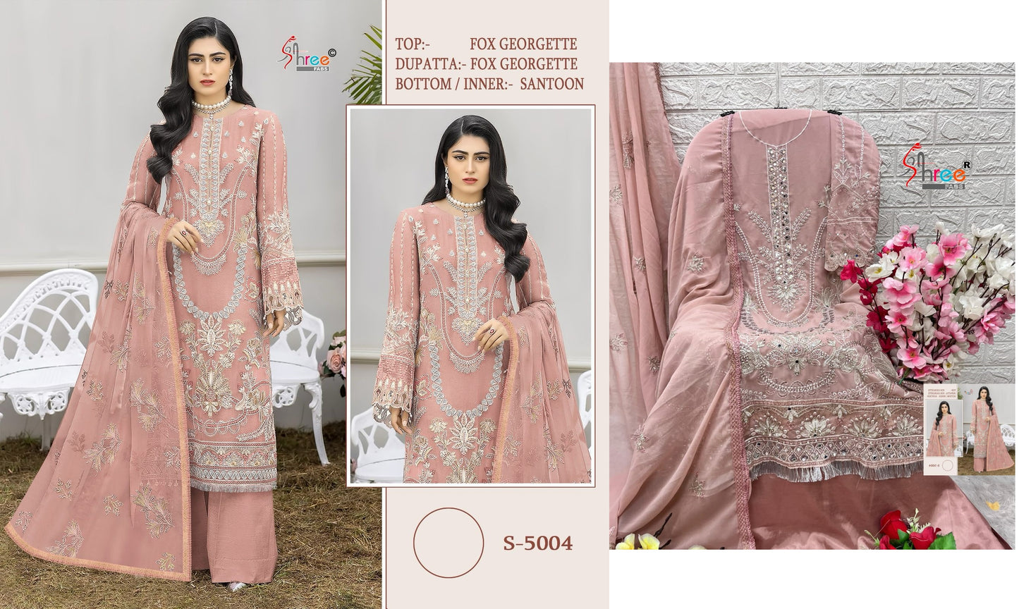 5004 Shree Fabs Pakistani Salwar Suits