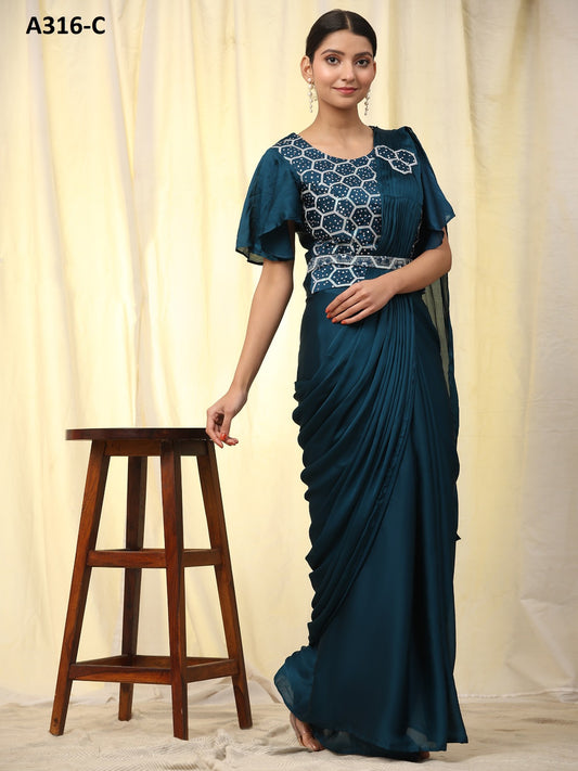 316C Amoha Ready To Wear Saree