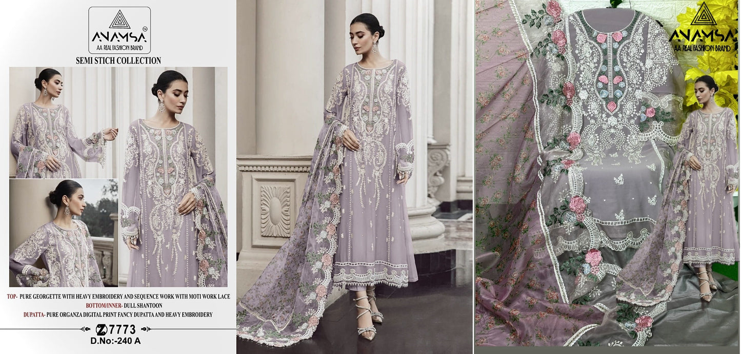 240A Anamsa Pakistani Salwar Suits