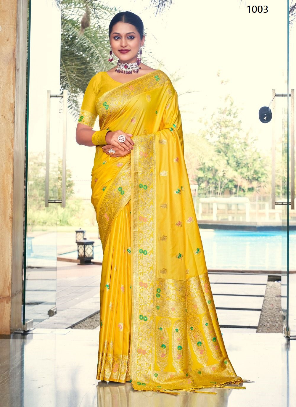 1003 Varsha Vol 6 Bunawat Sarees