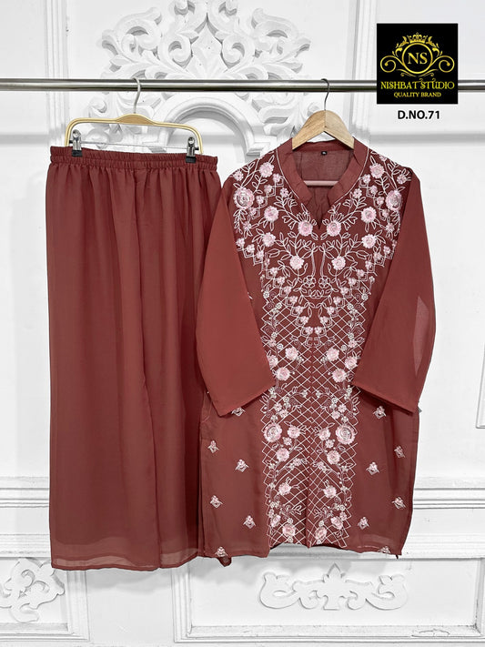 71Orange Nishbat Studio Co Ord Set