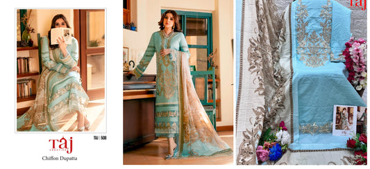 508 Taj Creations Pakistani Salwar Suits