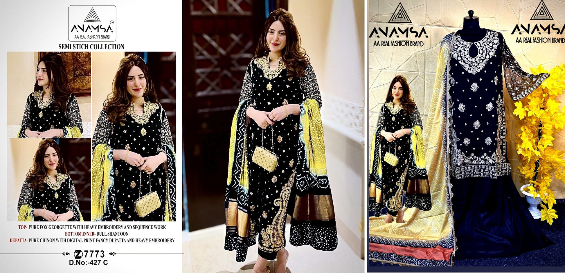 427C Anamsa Pakistani Salwar Suits