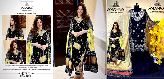 427C Anamsa Pakistani Salwar Suits