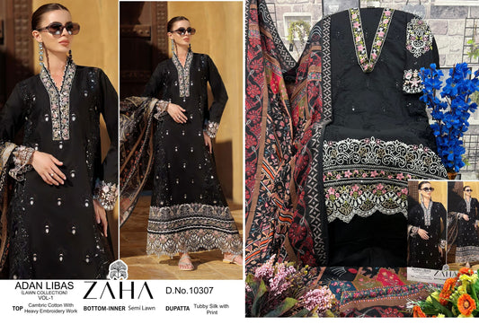 10307 Adan Libas Zaha Pakistani Salwar Suits