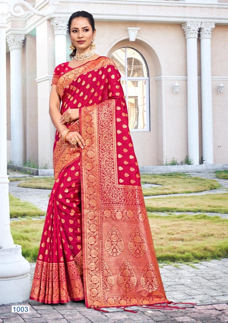 1003 Plazzo Silk Vol 4 Bunawat Sarees