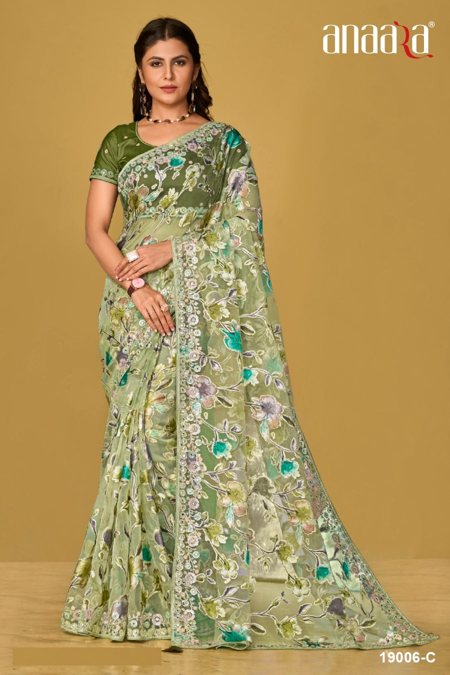 19006C Anaara Tathastu Sarees