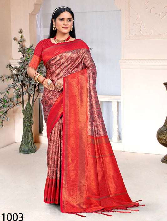 1003 Cadbury Silk Vol 8 Bunawat Sarees