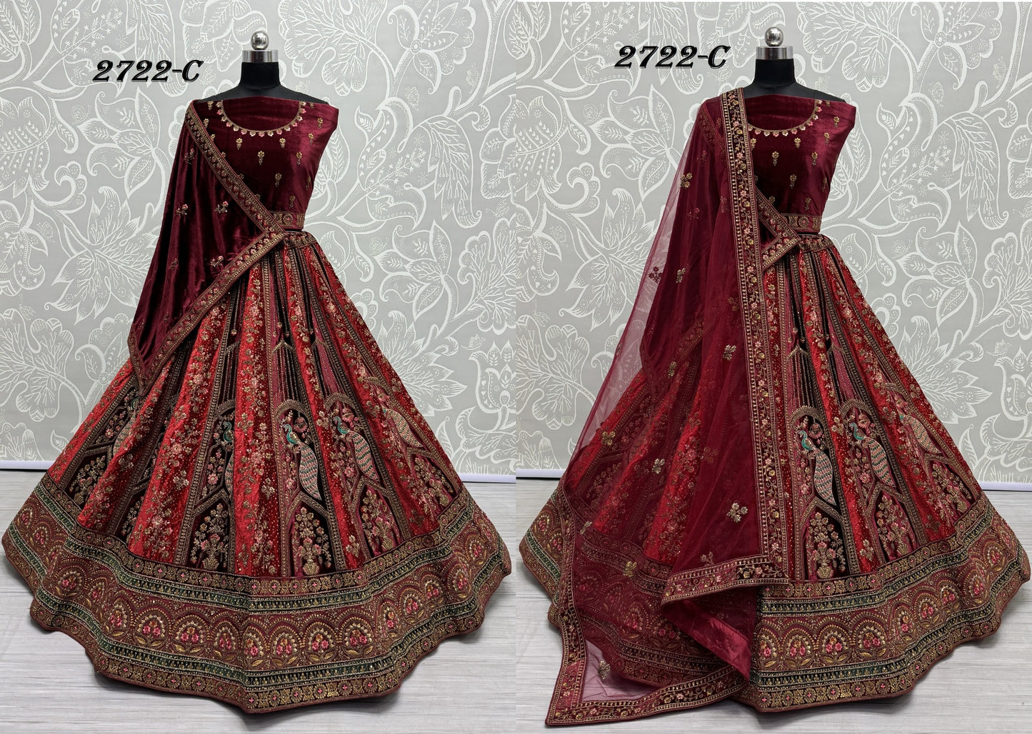 2722C Anjani Art Lehenga Choli