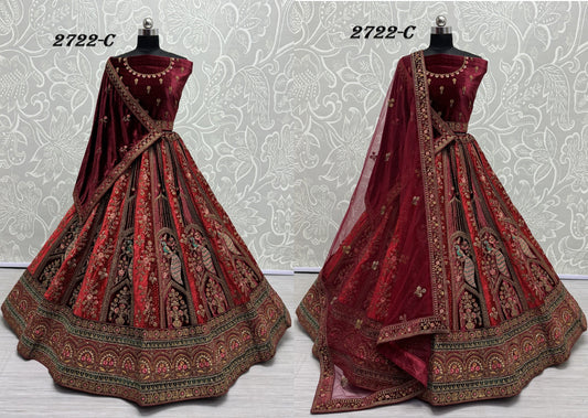 2722C Anjani Art Lehenga Choli